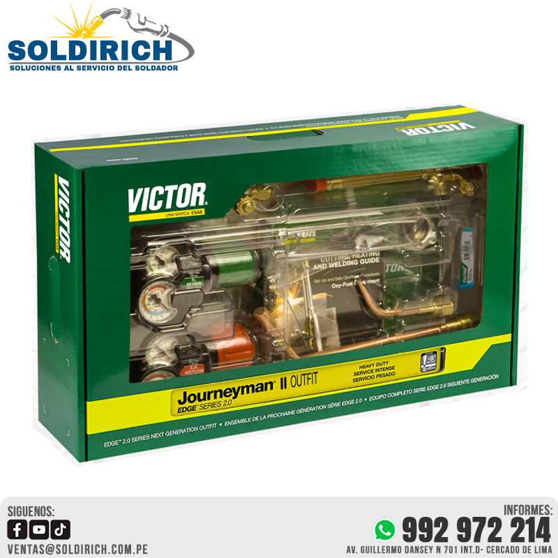 EQUIPO DE OXICORTE VICTOR JOURNEYMAN II Outfit