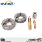KIT: 2 RODILLOS TIPO MILLER, SOLIDO 1.0 mm (.040"), PFX161189 PROFAX