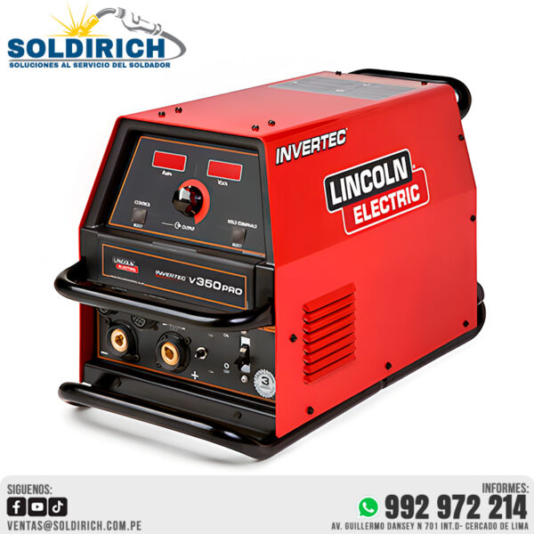 LINCOLN INVERTEC V350PRO MAQUINA DE SOLDAR