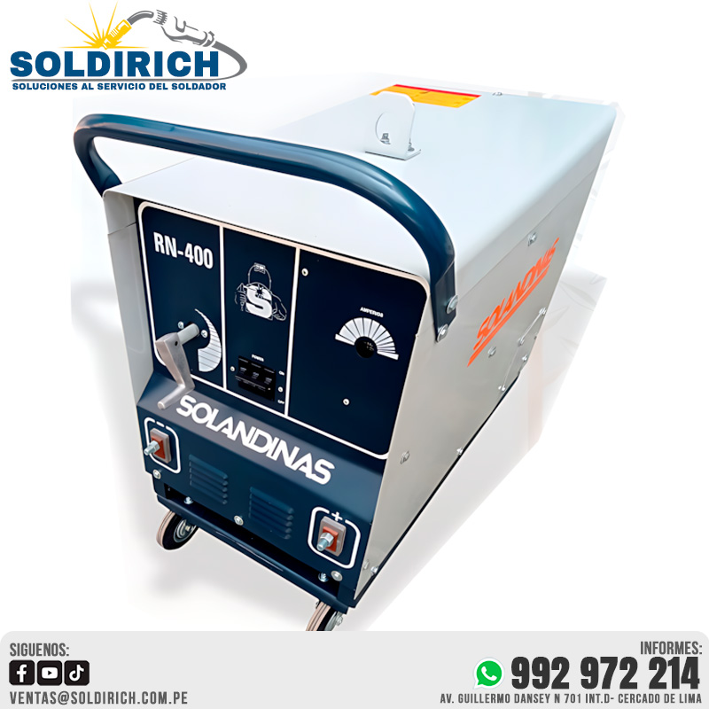 MAQUINA DE SOLDAR RN-400 SOLANDINAS