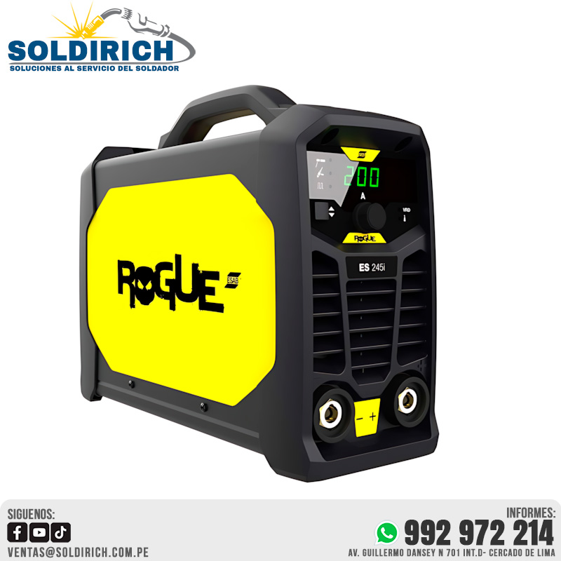 MAQUINA DE SOLDAR ROGUE LHN ES245i – ESAB