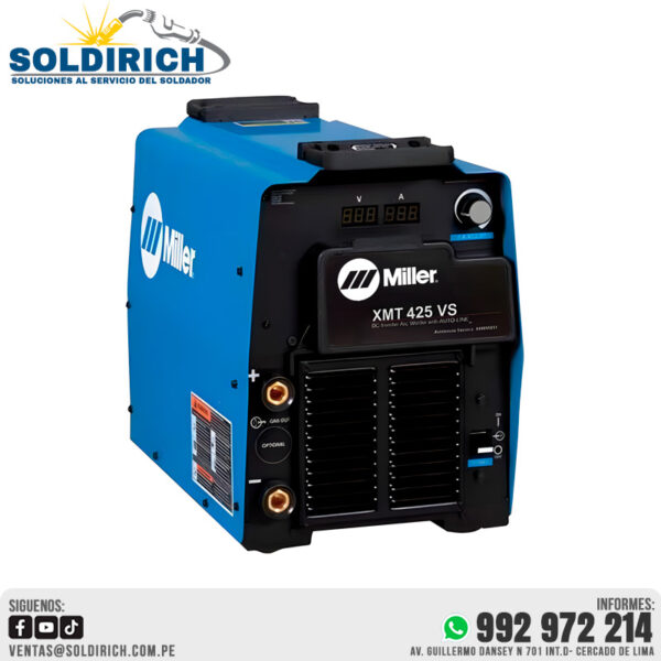 MILLER XMT 425 VS MAQUINA DE SOLDAR